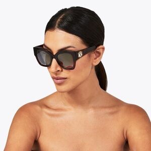Kurt Geiger Sunglasses with Gold Eye Detail
